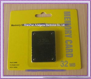 PS2 memory card 32MB 16MB 8MB 64MB 128MB game accessory